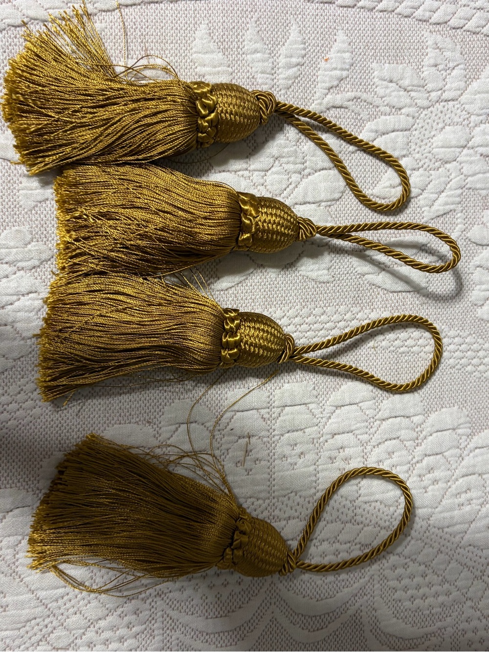 Like new Gold Tassels for basically anything Tiebacks for Drapery
